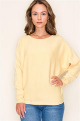 Vertically Textured Dolman Tops - 3 Colors!