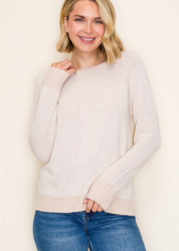 Heathered Lightweight Sweater - FINAL SALE! - The Nines
