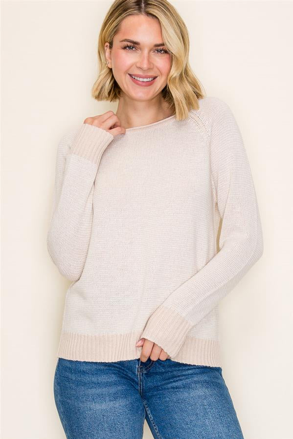 Heathered Lightweight Sweater - FINAL SALE! - The Nines