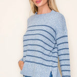 Striped Pullover Sweater - 3 Colors! - The Nines