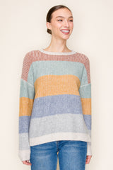 Thanksgiving Ready Colorblock Sweater