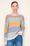 Thanksgiving Ready Colorblock Sweater - FINAL SALE