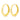 Judith Polished Large Oval Hoop - Gold - The Nines