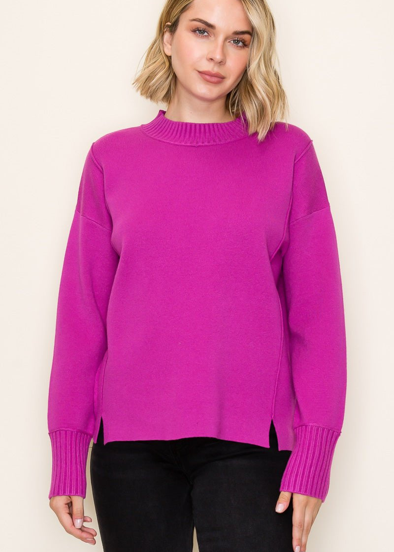 Cora Cozy Lightweight Sweater Top - 3 colors! - The Nines