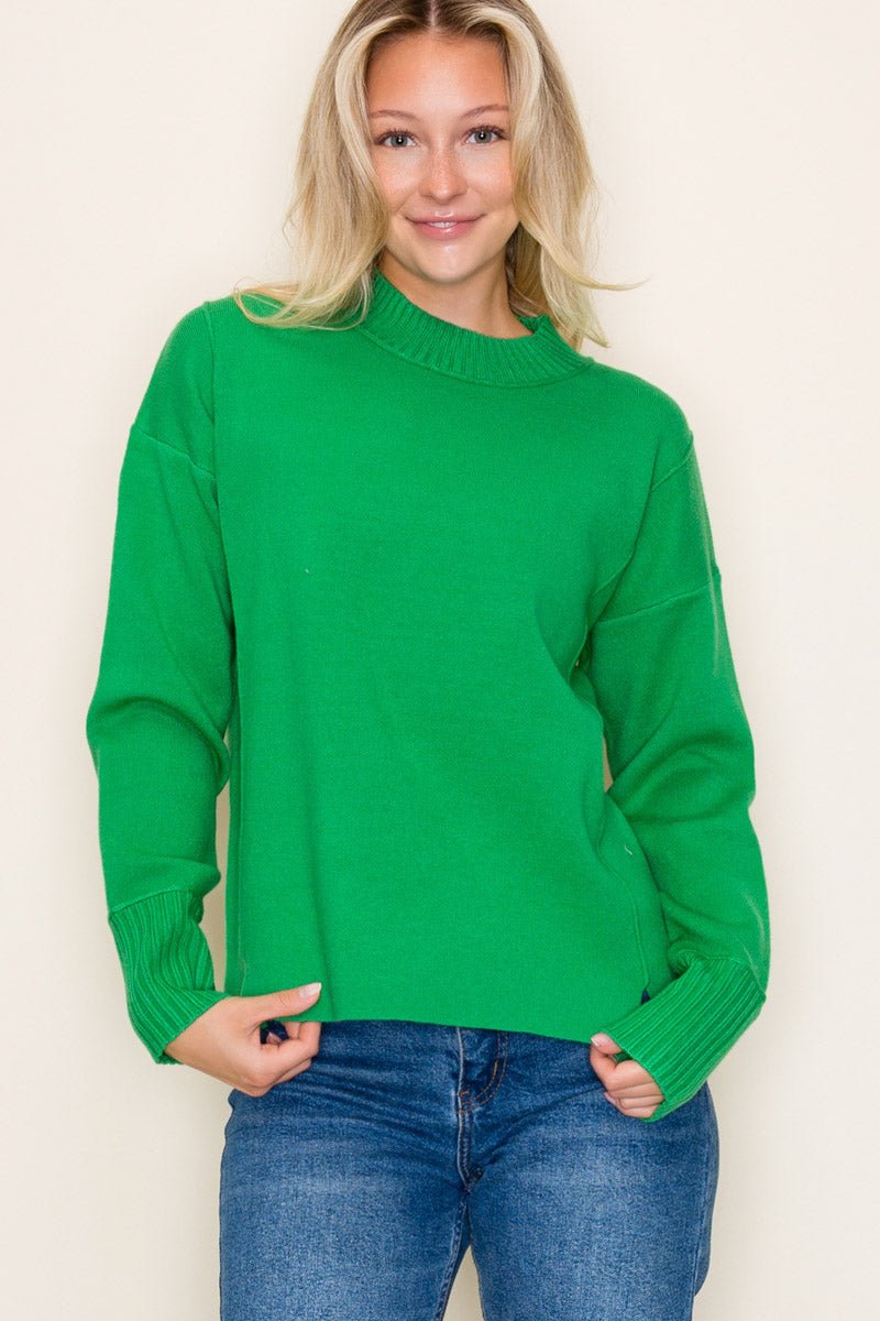 Cora Cozy Lightweight Sweater Top - 3 colors! - The Nines