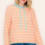 Somerset Striped Hooded Pullover - 2 Colors! - The Nines