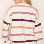 Striped Confetti Sweaters - 2 colors! - The Nines