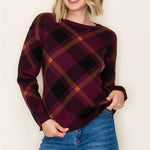 Plaid Sweater - 3 colors! - The Nines