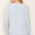 Lightweight Pinstriped Pullover - 2 Colors! - The Nines