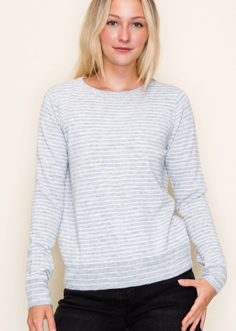 Lightweight Pinstriped Pullover - 2 Colors! - The Nines