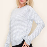 Lightweight Pinstriped Pullover - 2 Colors! - The Nines