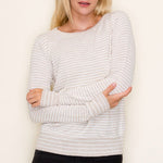 Lightweight Pinstriped Pullover - 2 Colors! - The Nines