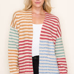 Sophia Striped Cardigan - 2 colors! - The Nines