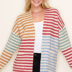 Sophia Striped Cardigan - 2 colors! - The Nines