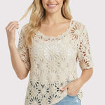 Caroline Crochet Top - 2 Colors! - The Nines