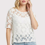 Caroline Crochet Top - 2 Colors! - The Nines