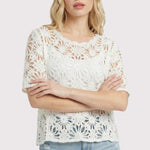 Caroline Crochet Top - 2 Colors! - The Nines