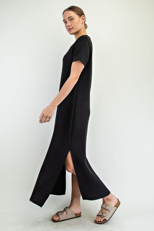 Scuba Maxi Dresses - 4 Colors! - The Nines