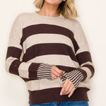 Sabrina Striped Sweaters - 2 colors! - The Nines