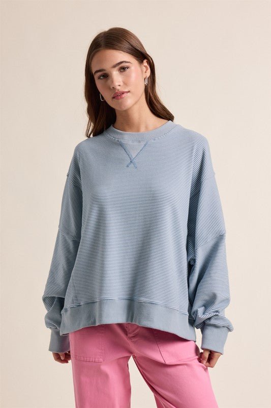Buttery Soft Relaxed Fit Sweatshirts - 3 Colors! - The Nines