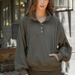 Open Roads Super Soft Snap Button Pullover - 3 Colors! - The Nines