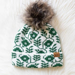 Floral Pom Beanie - 2 colors! - The Nines