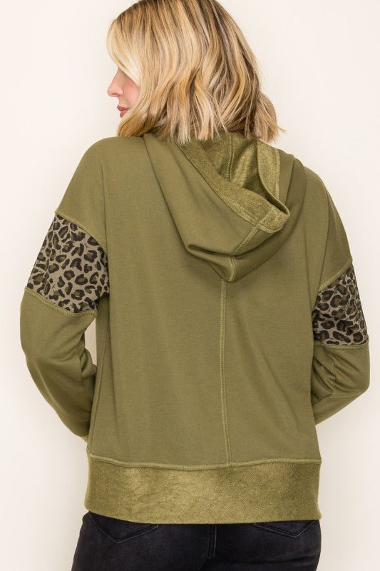 Animal Detail French Terry Pullovers - 2 Colors! - The Nines