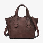 Marla Whipstitch Satchel Bag - The Nines