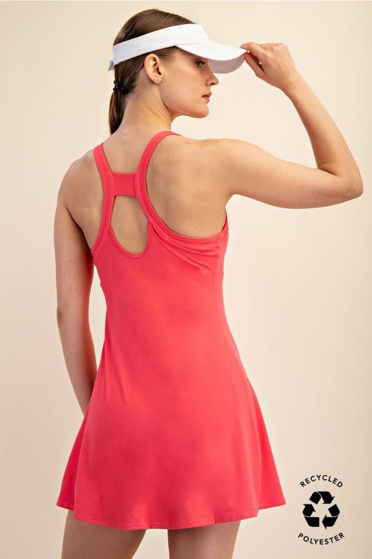 Buttery Soft Tennis Romper Dress - 5 Colors! - The Nines