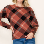 Plaid Sweater - 3 colors! - The Nines