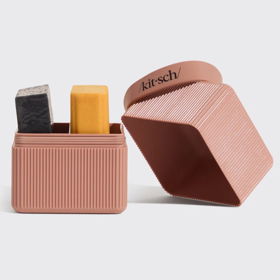 2 - Compartment Travel Case - Terracotta - The Nines