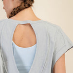 Cotton Open Back Short Sleeve - 3 Colors! - The Nines
