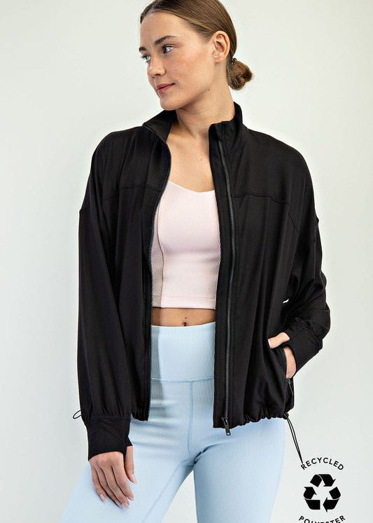Buttery Soft Active Zip Up Jacket - 5 Colors! - The Nines