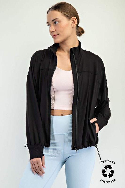 Buttery Soft Active Zip Up Jacket - 5 Colors! - The Nines