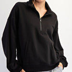 French Terry Quarter Zip - 4 Colors! - The Nines