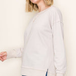 Ribbed Contrast Top - 3 colors! - The Nines