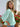 Green Striped Ruffle Hem Top - The Nines