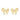 Gold Bow Earrings - The Nines