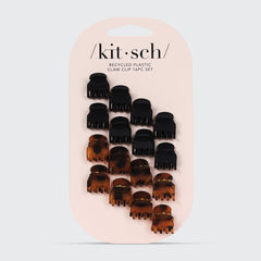 Kitsch Mini Classic Claw Clips - 16 Piece Set