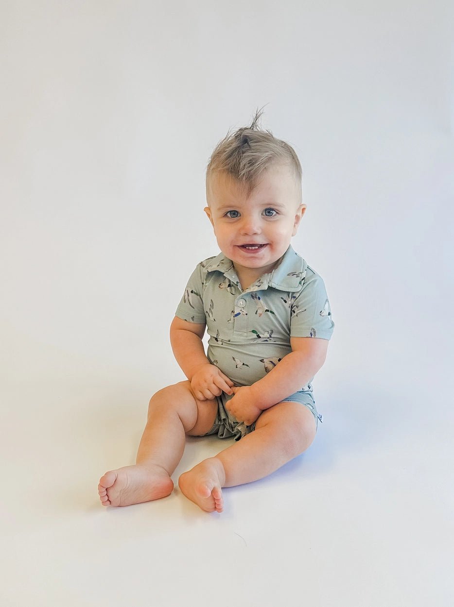Mallard Ducks Romper - The Nines