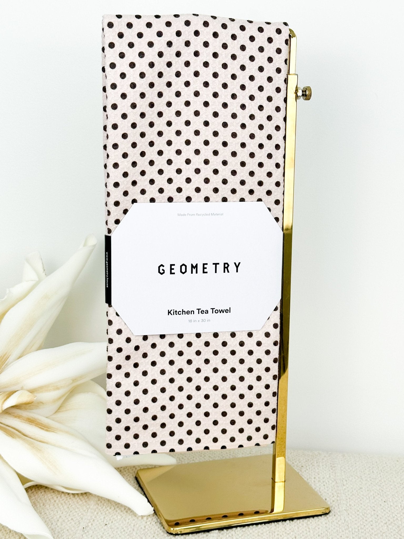 Saddle Off White Tea Towel - The Nines