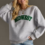 Gray & Green Midwest Sweatshirt - The Nines