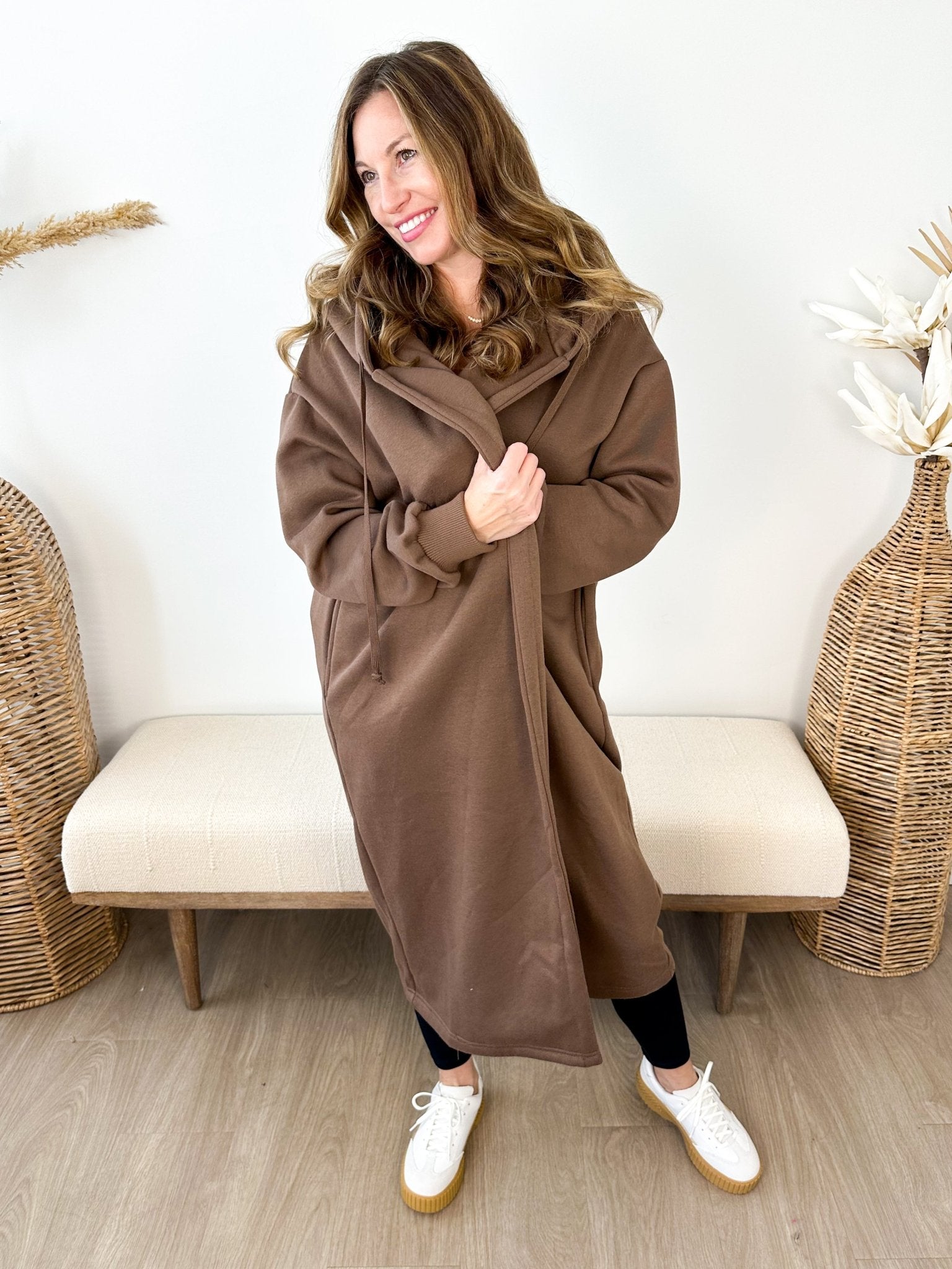 The After Hours Hooded Coat - 3 colors! - The Nines