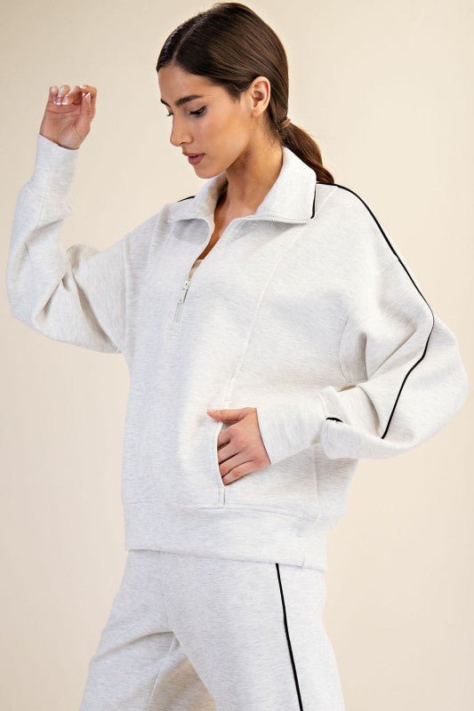 Sporty Scuba Quarter Zip Pullovers - 3 Colors! - The Nines
