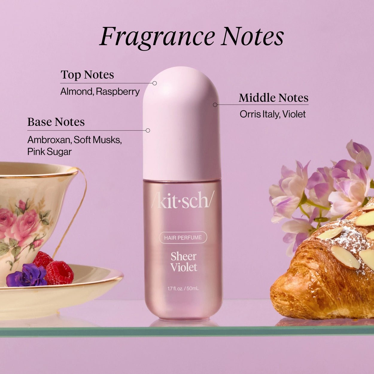 Kitsch Hair Fragrance - Sheer Violet - The Nines