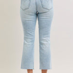 Judy Blue Mr Kick Flare W/ Raw Hem - The Nines