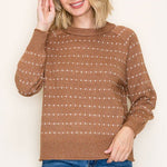 Dotted Camel Sweater - The Nines