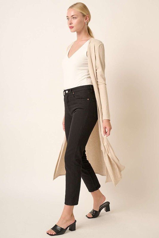Ribbed Knit Cardigan - 2 Colors! - The Nines
