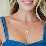 Large & Petite Fish Pendant Necklace - The Nines