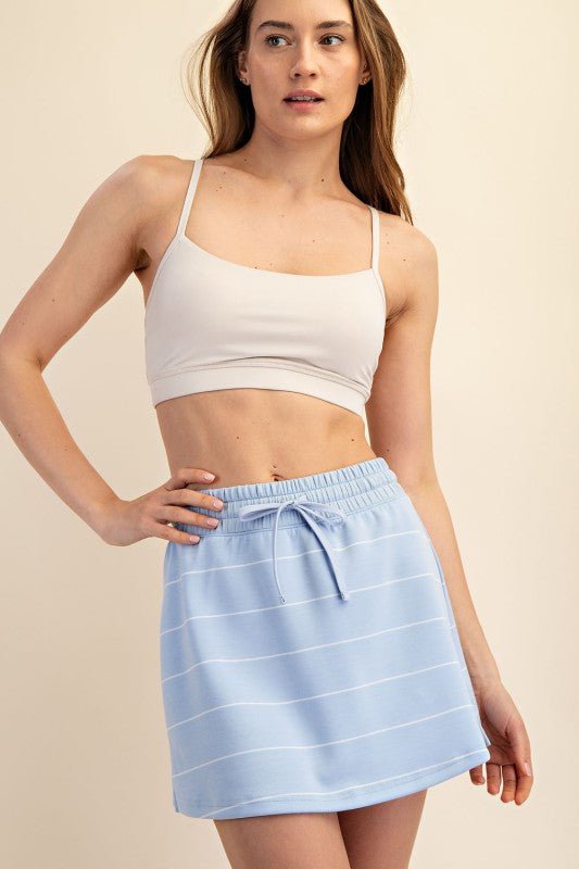 Scuba Striped Skort - 5 Colors! - The Nines